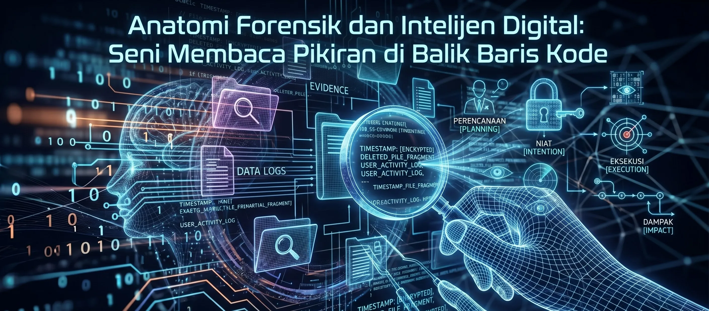 Anatomi Forensik dan Intelijen Digital: Seni Membaca Pikiran di Balik Baris Kode
