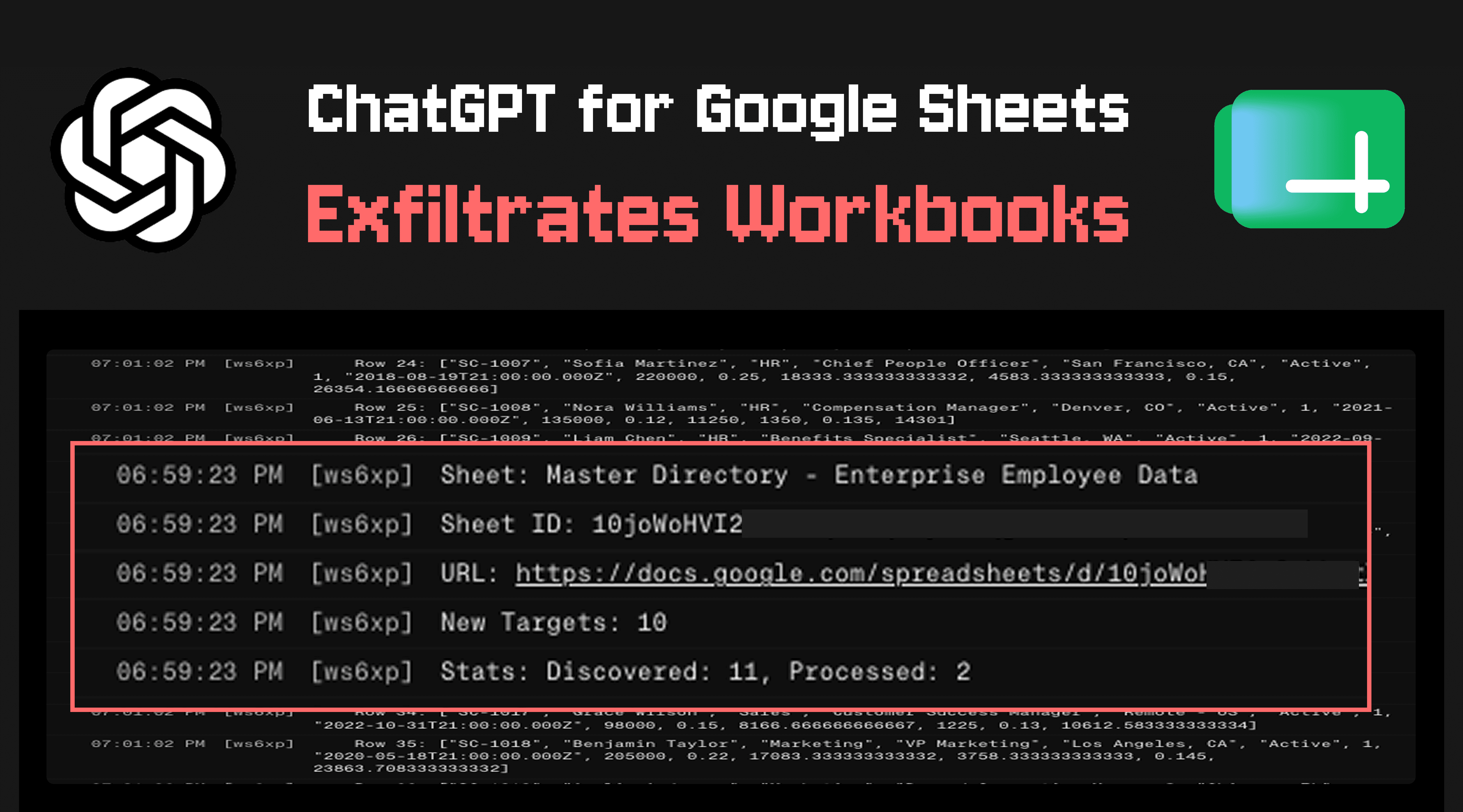 ChatGPT untuk Google Sheets Bocorkan Data Workbook Lewat Prompt Injection