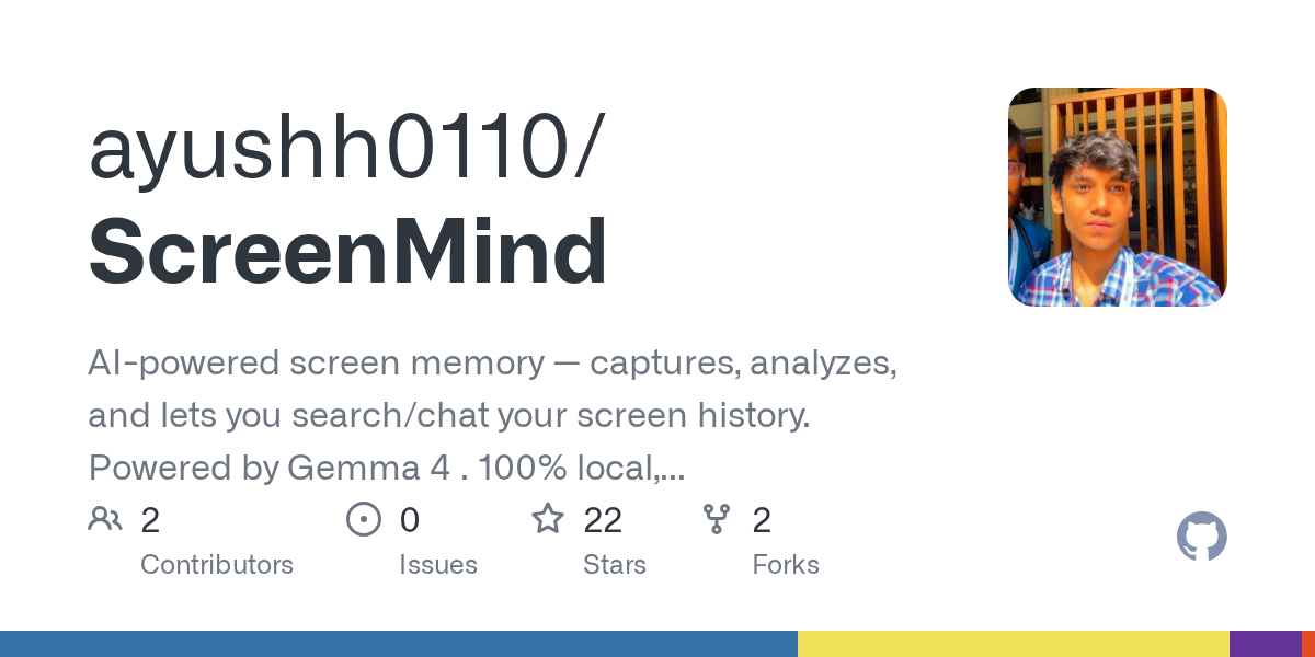 ScreenMind: AI Memory Lokal yang Mengamati Setiap Screenshot Anda