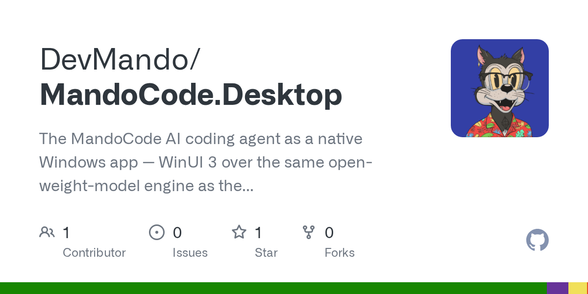 Tutorial Vibe Coding Aplikasi Desktop AI dengan MandoCode dan Ollama